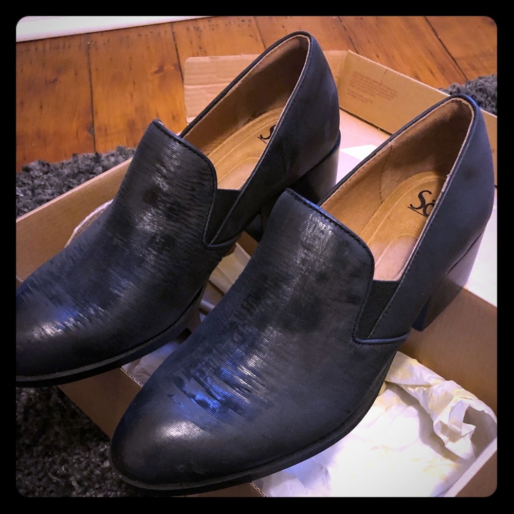 Soft Black Loafers